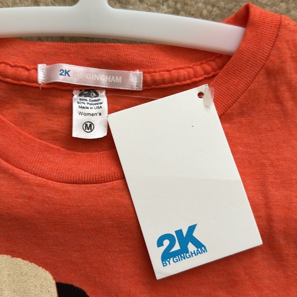 2K by Gingham Adrian Johnson Panda Tee Shirt New - Picture 4 of 5